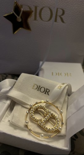 بروش DIOR حجم كبير وفخم
