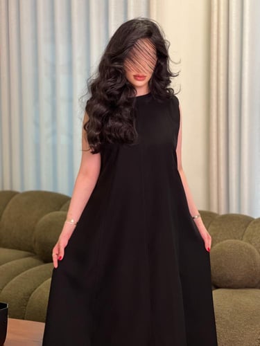 فستان داخلي كلوش بدون أكمام (045)