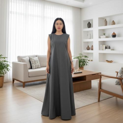 فستان داخلي كلوش بدون أكمام (045)