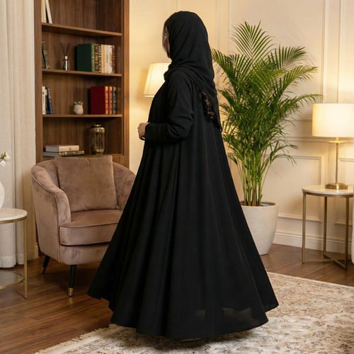 عباية تربل كلوش (021)