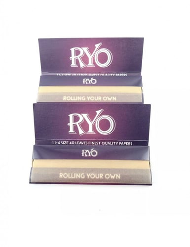 ورق لف ريو بني وسط ، RYO Rolling Paper