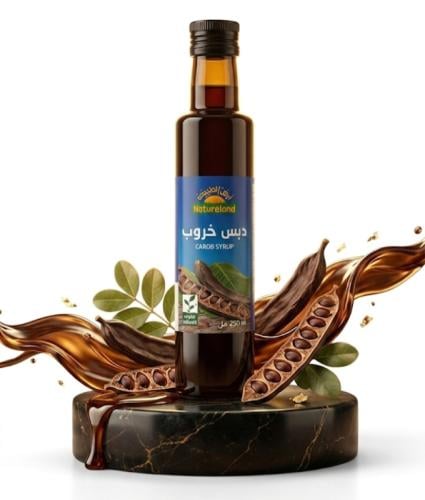 ارض الطبيعة | دبس الخروب العضوي ( الخرنوب ) 250 مل