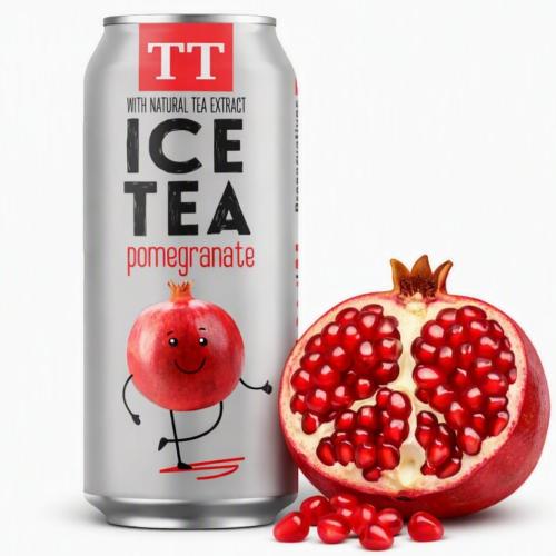 TT ICE TEA | شاي مثلج تي تايم | ايس تي بطعم الرمان...