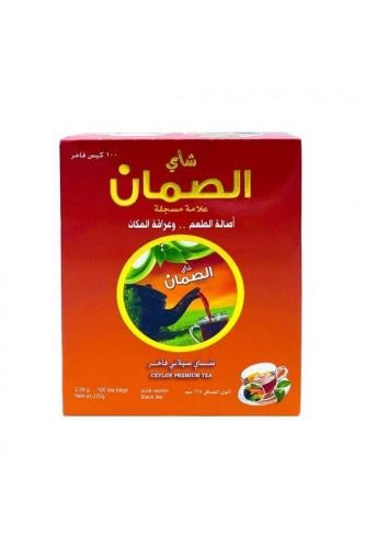 شاي سيلاني فاخر الصمان 100 كيس