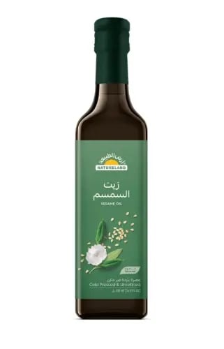 زيت سمسم أرض الطبيعة عضوي 500 مل