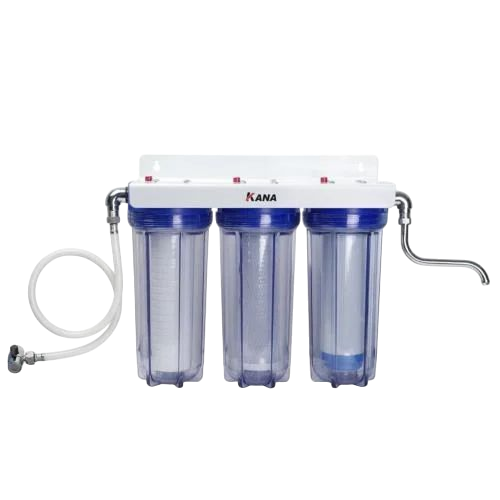 فلتر تنقية ثلاث مراحل مع صنبور وصلات كانا الاصلي -...