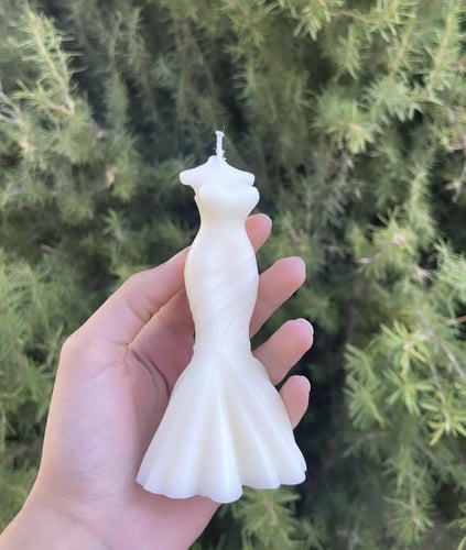 شمعة العروسة الانيقة الحجم الكبير