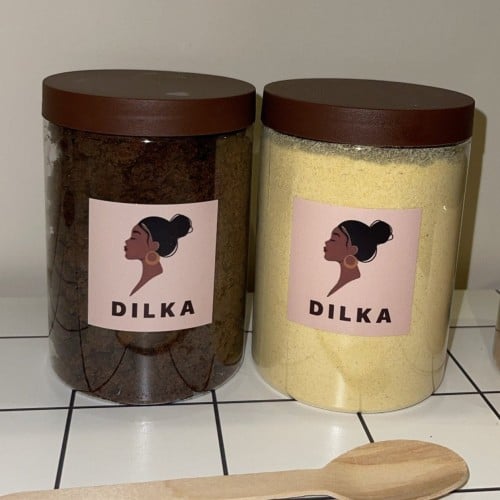 بكج دلكة سودا ودلكه بيضاء 400مل