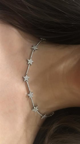 مطلي فضة - Stars