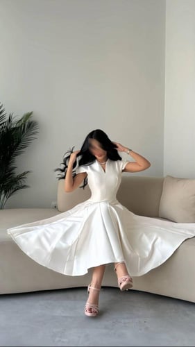 فستان سكري فاخر للعيد من كيوتشي CUTECCI