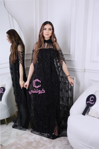 أفضل فساتين سهرة أسود فخمة من CUTECCI – أناقة ملكي...