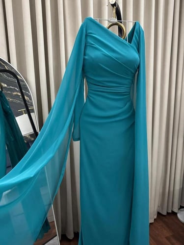 فستان جورجيت صدر كسرات