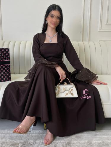 فستان العيد بأكمام جزار راقية | Cutecci