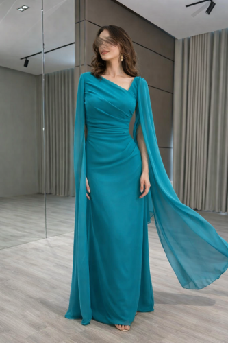 فستان جورجيت صدر كسرات