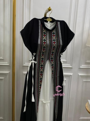 جلابية رمضانية لونين بتفاصيل روعة من كيوتشي