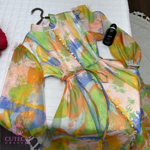 فستان العيد جزار ألوان زاهية | فساتين العيد الملون...