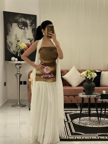 5 أسباب لاختيار فستان العيد الأبيض مع موكا من CUTE...