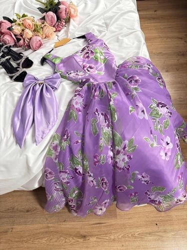 فستان العيد مشجر أنيق | Cutecci