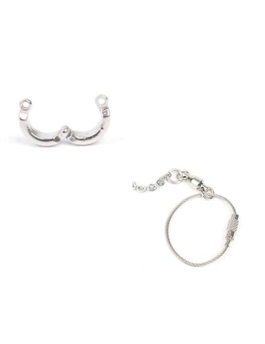 هارنس من الفولاذ المقاوم للصدأ مع خاتم للقدم 50 سم