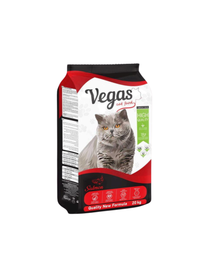 فيقاس بنكهة السالمون حجم 20 كيلو