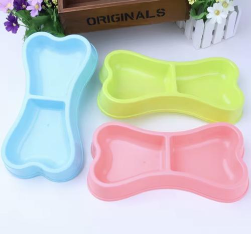 وعاء بلاستيك مزدوج صغير