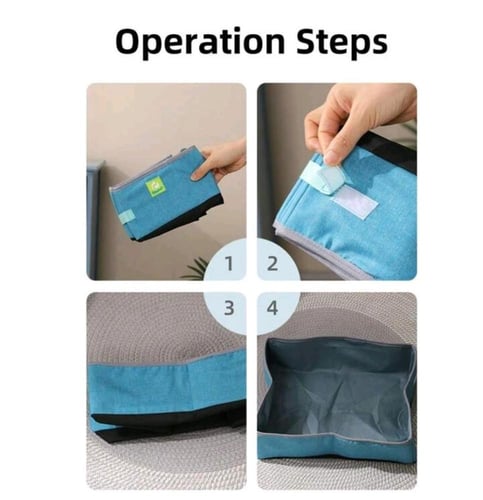 لتر بوكس قابل للطي للحمل والتنقل بسهولة متعدد الاس...