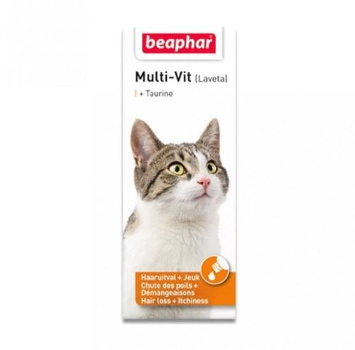 ملتي فيت بيفار فيتامينات مع التورين لمنع تساقط الش...