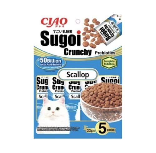 سياو سوجوي كرانشي طعام جاف للقطط بنكهة المحار مع ا...