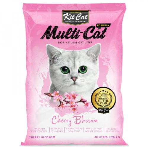 رمل قطط كت كات زهرة الكرز 20 كيلو