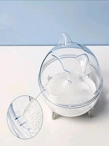 وعاء حمام الرمل لاستحمام الهامستر