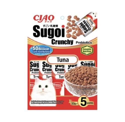سياو سوجوي كرانشي طعام جاف للقطط بنكهة التونا مع ا...