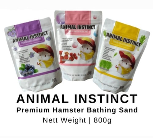 رمل هامستر للاستحمام 800 جم