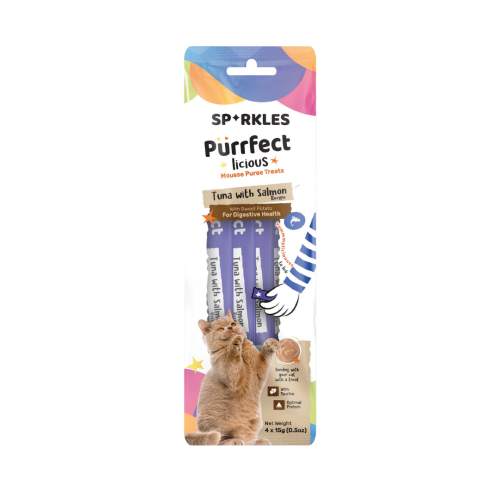 سباركليز مكافأة التونة مع السالمون