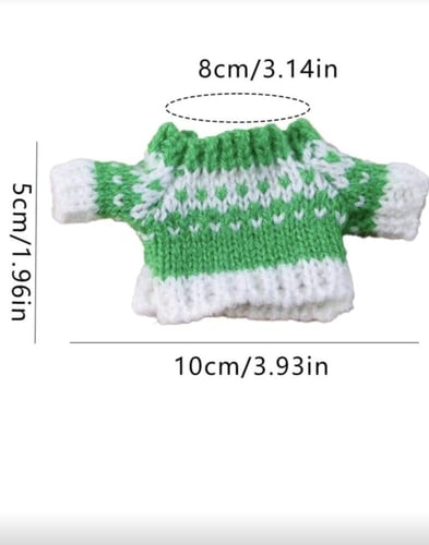 قطعة ملابس جميلة من الصوف للهامستر