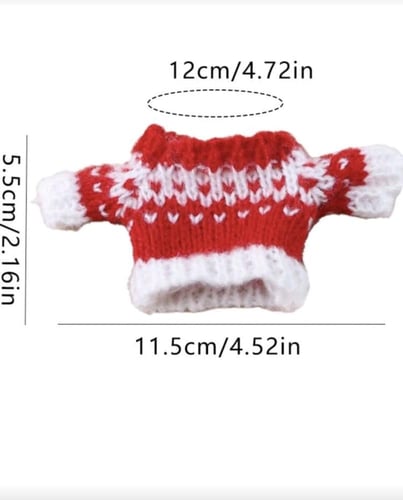 قطعة ملابس جميلة من الصوف للهامستر