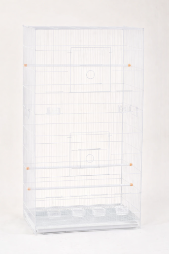 قفص مطير لون أبيض موديل D13