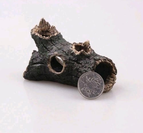 ديكور حوض السمك من الراتنج المجوف على شكل شجرة لتو...