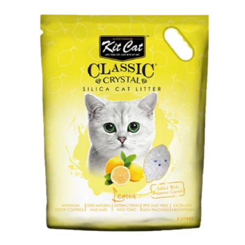 كت كات رمل كريستال عالي الجودة برائحة الليمون 5 لت...