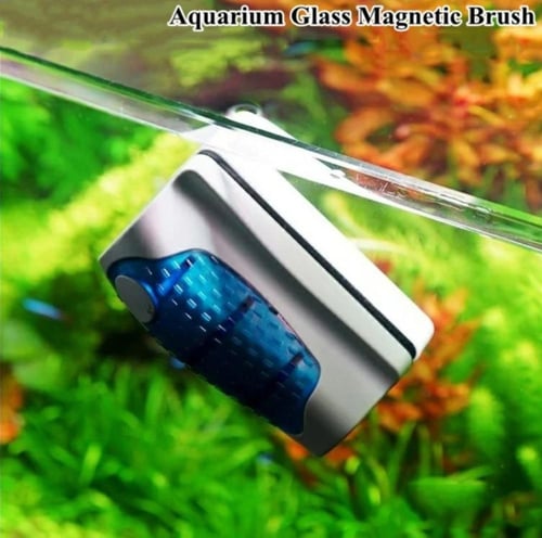 منظف مغناطيسي لتنظيف زجاج حوض الأسماك