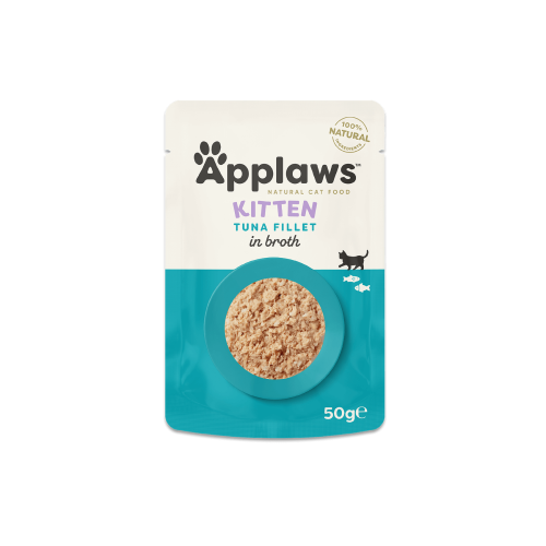 أظرف أبلاوز تونا في المرق للقطط الصغيرة 50 غ