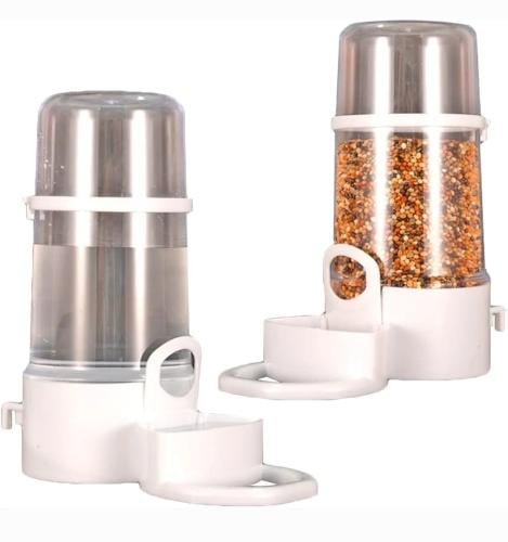 مأكلية طيور اسطوانة مع اسوارة تعليق