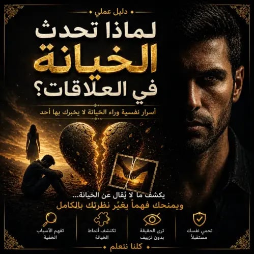 كتاب لماذا تحدث الخيانة في العلاقات؟