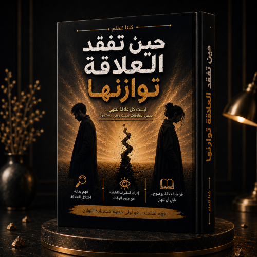 كتاب حين تفقد العلاقة توازنها
