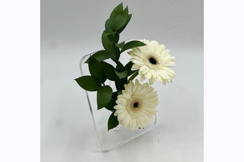 سلة ورد طبيعي