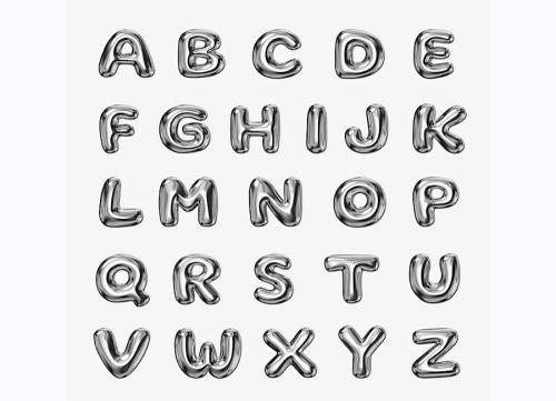 بالون هليوم حروف