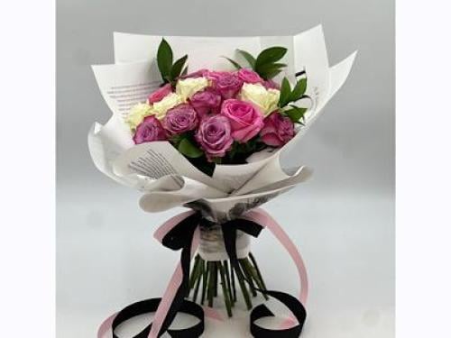 باقة ورد طبيعي 20 ورده