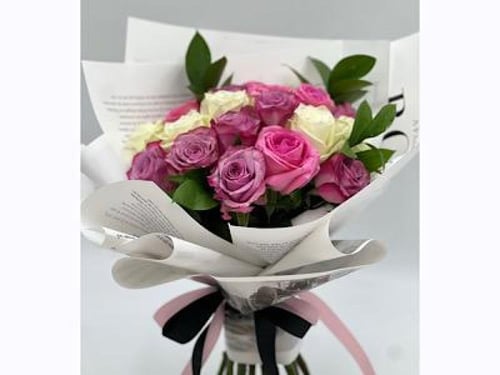 باقة ورد طبيعي 20 ورده