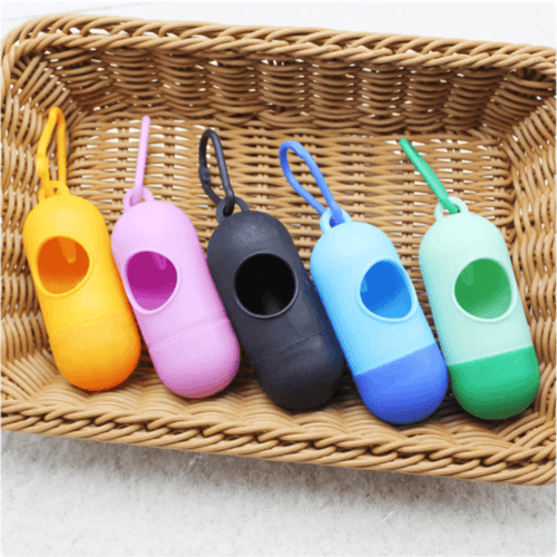 حامل أكياس الحفاضات مع أكياس 