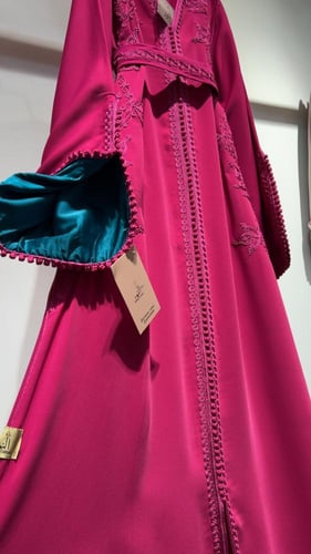 قفطان تطريز مبطن