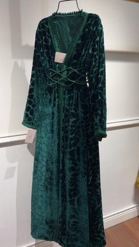 قفطان مخمل 1